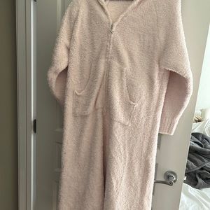 Barefoot Dreams Cozy Chic Zippered Hoodie Robe size small or size 1